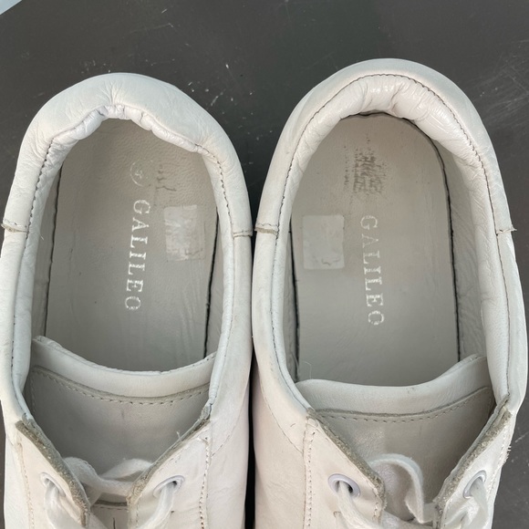Mens used size 45 Galileo white sneakers - Picture 5 of 6